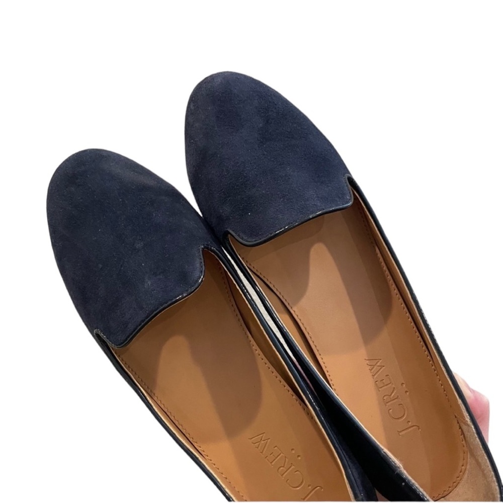 j crew • cora suede loafer flat